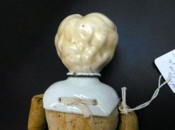 china head blonde nude head a